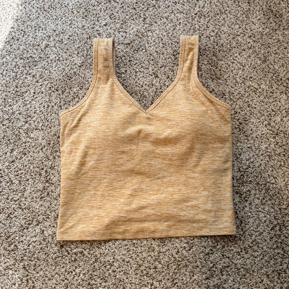 Senita Athletics Light Brown Tank Top